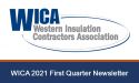 WICA 2021 First Quarter Newsletter
